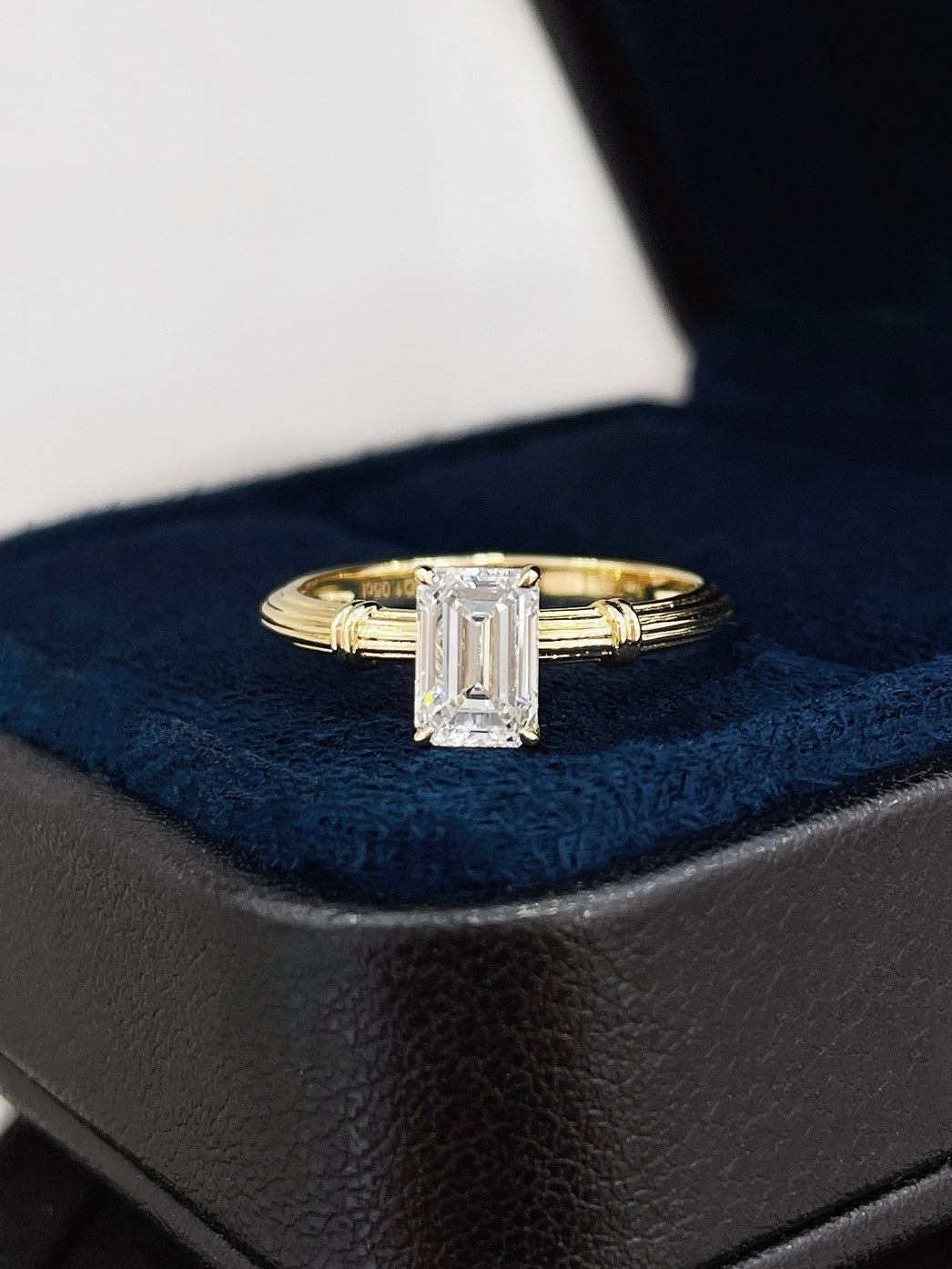 k18 labgrown diamond ring 1.05ct 2.64g