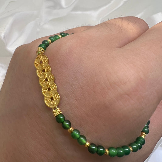 Jade k18 Bracelet